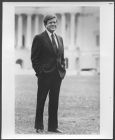 Senator Robert Morgan in front of U.S. Capitol, 1980